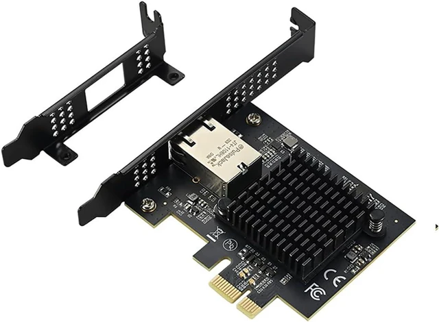 Main image of PCIe 4.0 x1 to 10Gbps Single-Port Ethernet Network Adapter AQC113 Chipset, RJ45 10GBase-T, High-Speed NIC for Server/Desktop/NAS