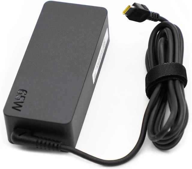 Alt view image 4 of 4 - Laptop Charger 65W Watt USB Type C(USB-C) AC Power Adapter - ThinkPad T14 T15 E14 E15 X1Carbon X13 2023,Output:20V-3.25A / 15V-3A / 9V-2A / 5V-2A, 65W USB Type C