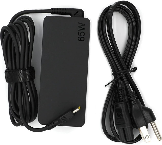 Main image of Laptop Charger 65W Watt USB Type C(USB-C) AC Power Adapter - ThinkPad T14 T15 E14 E15 X1Carbon X13 2023,Output:20V-3.25A / 15V-3A / 9V-2A / 5V-2A, 65W USB Type C