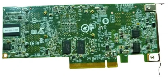 Alt view image 4 of 4 - RAID 9350-16I 4GB FLASH PCIE 12GB INTERNAL ADAPTER 4Y37A72485