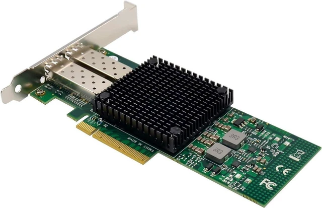 Alt view image 4 of 7 - Dual-10Gb SFP+ PCI-E Network Card NIC, Mellanox ConnectX-3 PCI-e 3.0 X8 PCI Express 10 Gigabit Ethernet Server NIC (ST7286-10GB)