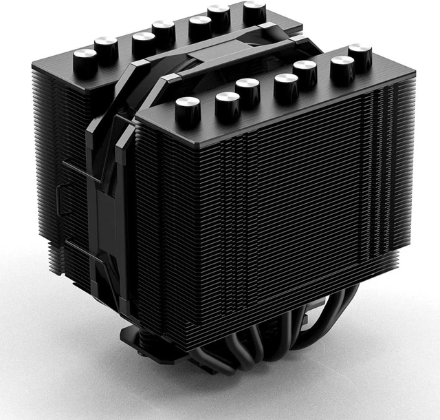 Main image of ID-COOLING SE-207-XT Slim 135mm Height All-Black CPU Cooler 7 Heat Pipes Dual-Tower CPU Air Cooler with 120mm PWM Fan TDP 220W, CPU Fan for 1700/1200/115X, AM5/AM4