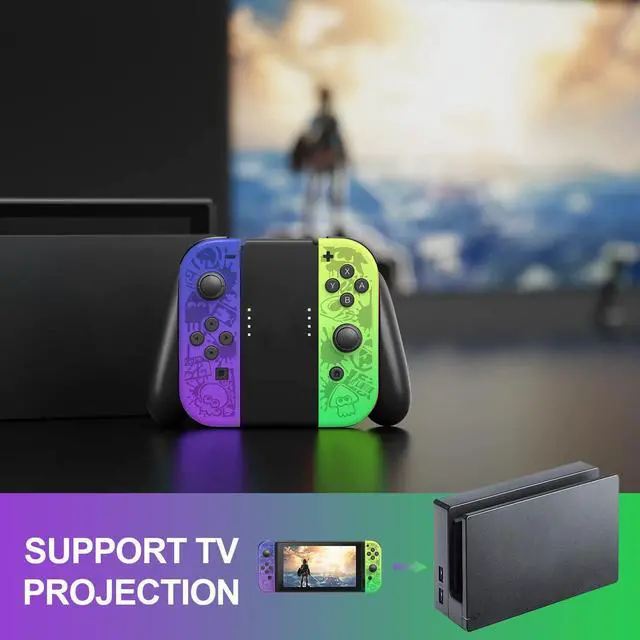 Alt view image 2 of 7 - Controller for Switch,Wireless Game Switch Controller Support Motion Control/Dual Vibration(PB)
