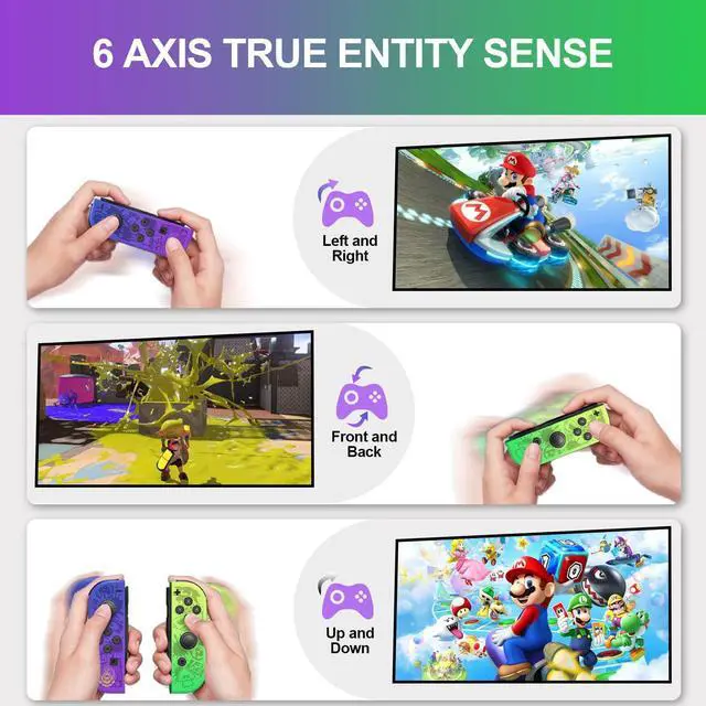 Alt view image 5 of 7 - Controller for Switch,Wireless Game Switch Controller Support Motion Control/Dual Vibration(PB)