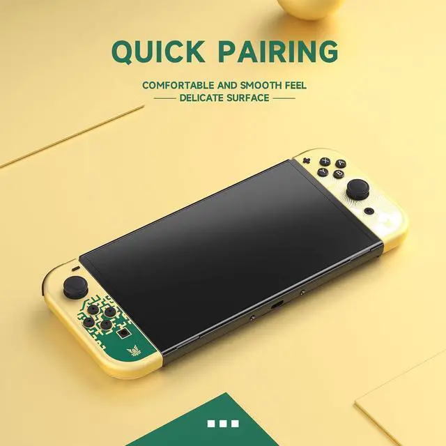 Alt view image 5 of 5 - Joy Cons for Switch Controllers, Wireless Replacement for Switch Joycons, Left and Right Switch Controllers Joycon Support Sports Dual Vibration/Wake-up/Motion Control