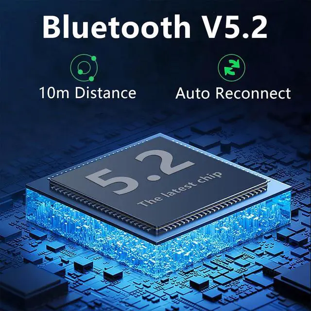 Alt view image 5 of 7 - Bluetooth 5.2 Adapter 3.5mm Jack Assist Dongle, 2-in-1 Wireless Transmitter/Receiver for TV Audio, Projector, PC, Headphones, Car, Speakers, Boat or Gym, Home