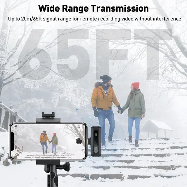 Alt view image 5 of 7 - USB C Lavalier Microphone Wireless Mini Microphone for Type-C Android Phone/Tablet/PC Video Recording Clip-on Microphone with Rotatable Clips and Noise Reduction Recording, Perfect for Vlog Tiktok You