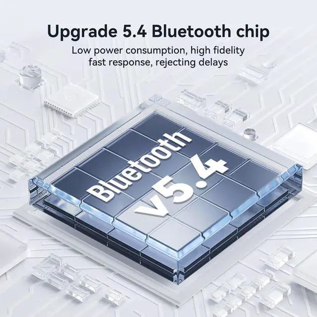 Alt view image 2 of 7 - Upgraded Bluetooth 5.4 Audio Receiver Transmitter for TV Home Stereo/Speaker Bluetooth Audio Adapter with Display, USB, RCA, 3.5mm AUX, FM Radio In/Out