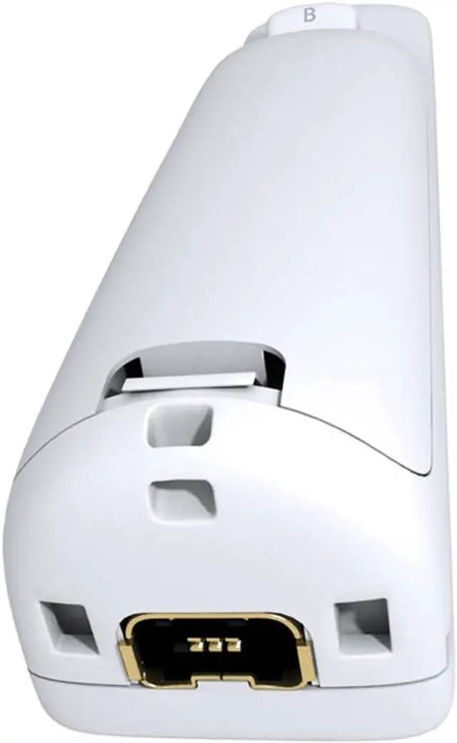 Alt view image 5 of 6 - Wii Controller 2-Pack, Wii Remote with Silicone Case and Wrist Strap, Wii/Wii U Remote, White