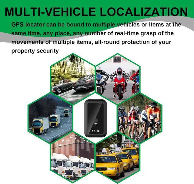 Alt view image 2 of 7 - Mini GPS Tracker No Monthly Fee Real Time Magnetic GPS Tracking Device for Kids, Dogs, Trucks/People with Global Coverage Location Tracker