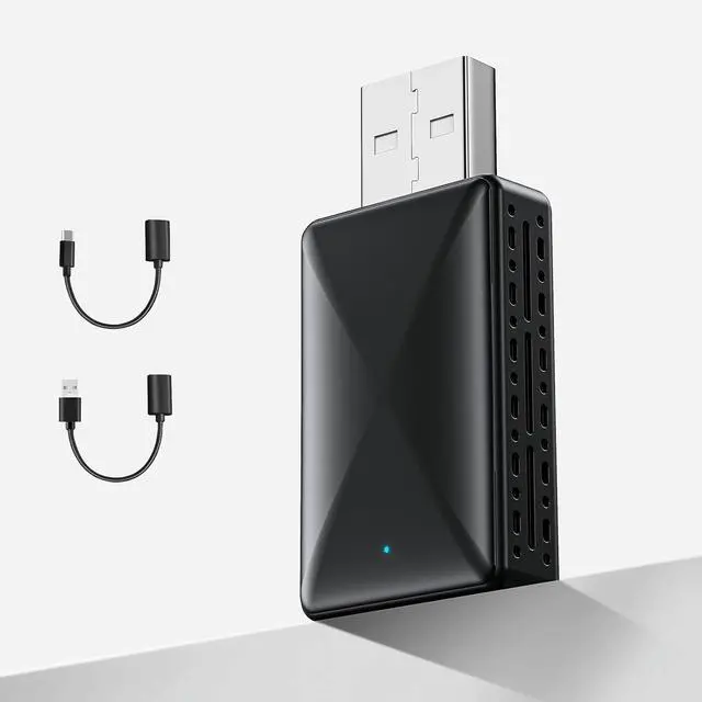 Main image of 2-in-1 Wireless Carplay Adapter, Plug and Play Magic Link Carplay Stable and Fast Connection, Convert Factory Wired to Wireless Carplay Dongle/Android Car Adapter for 2016+ Cars, iPhone iOS 9+