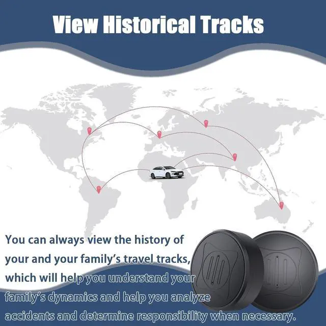 Alt view image 7 of 7 - Vehicle Mini GPS Tracker - Magnetic Real-Time GPS Tracker, No Monthly Fee, Full U.S. Coverage, Hidden Car Locator Tracking Device for Vehicles, Children, Seniors and Assets, Discreet Security Solution
