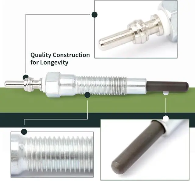 Alt view image 6 of 7 - Glow Plug Replacement for Weber SmokeFire EX4/EX6/EPX6 Wood Pellet BBQ Smoke Igniter Part 7009 22510001 22510201 23510001 23510201, Silver (2 Pack)