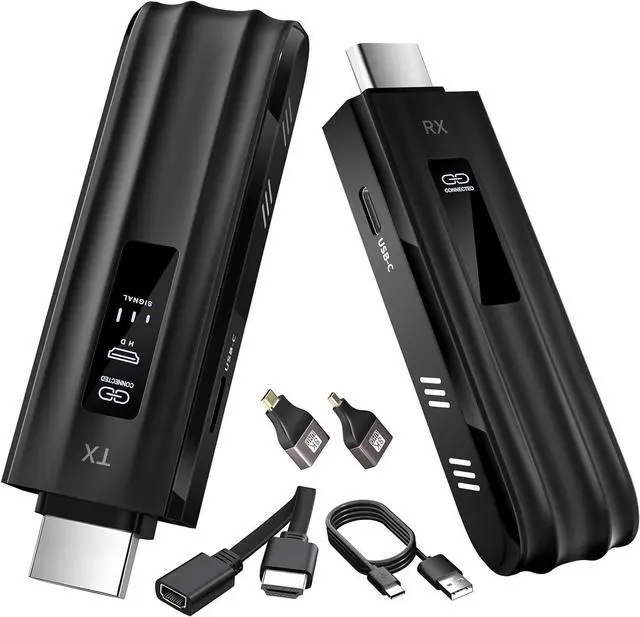 Main image of 2025 New and Upgraded Wireless HDMI Transmitter and Receiver