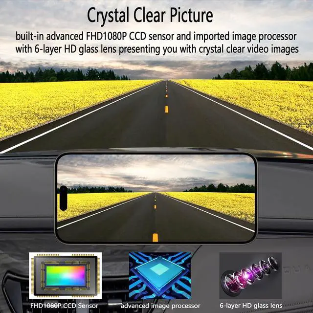 Alt view image 2 of 7 - Wireless Reversing Camera, Super Strong Signal Crystal Clear Image Magnetic Rechargeable Rear View Backup Reversing Camera for Hitching Gooseneck Horse Boat Travel Trailer Truck Camper RV Pickup Truck