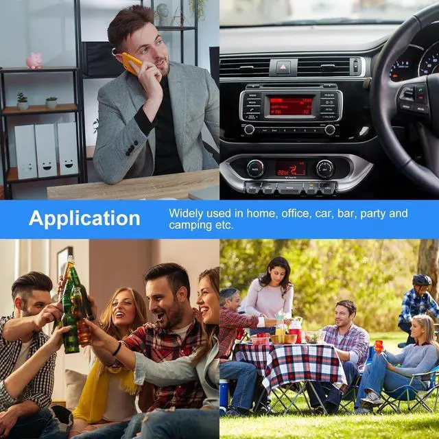 Alt view image 6 of 7 - Bluetooth Amplifier Board, 100W Mono Amplifier TWS Mini Audio Power Amplifier Module with Box Matching, Bluetooth/AUX/USB Input, DC 7-24V ZK-1001B DIY Speaker System Kit for Home Car