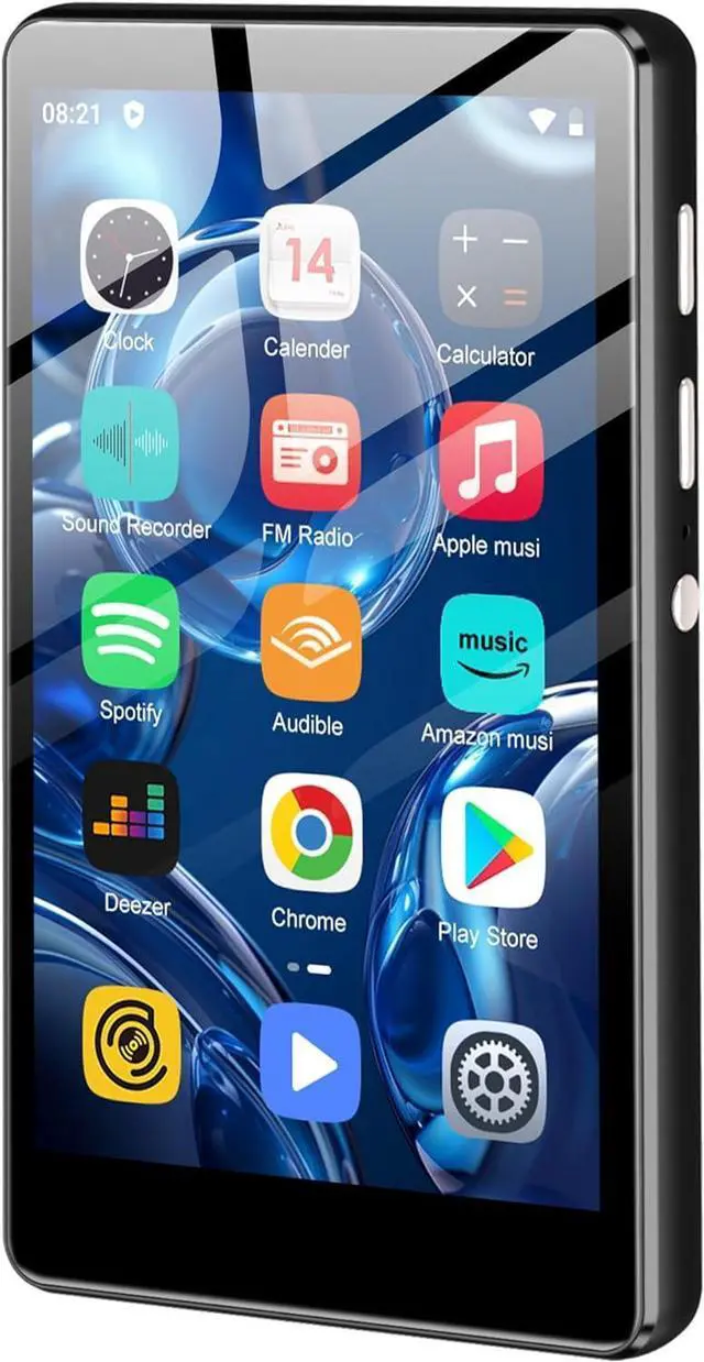 Main image of 80GB MP3 Player with Bluetooth and WiFi, Music Player with Spotify, Pandora, M503Pro 4.0-inch Touchscreen Android MP4 MP3 Kids Player with Libby, Audible, Spotify Kids, FM Radio