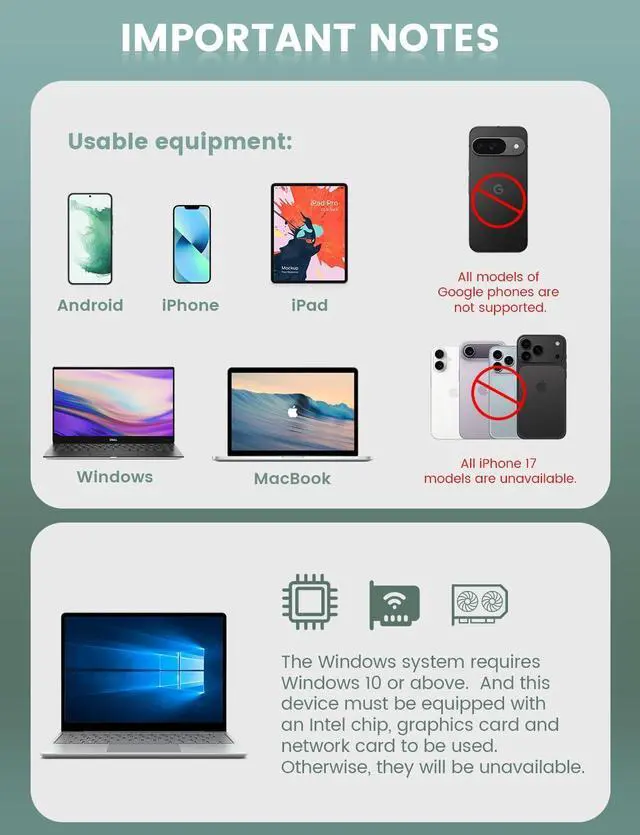 Alt view image 2 of 7 - Wireless HDMI display dongle adapter, no APP required, no setup needed, stream video/audio from laptop, tablet, PC, smartphone to HDTV/projector/monitor, supports Android, iOS, Windows and MacOS