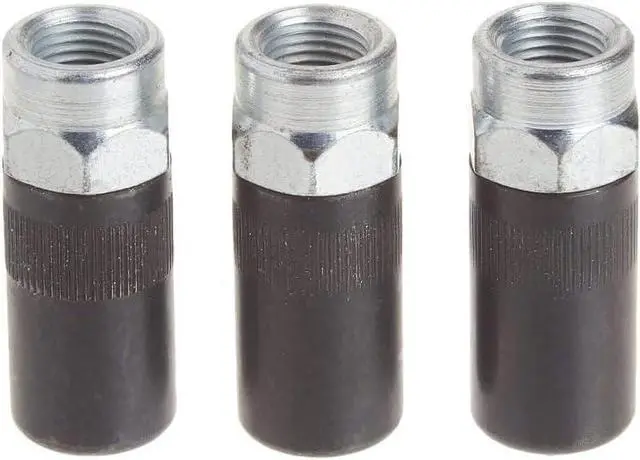 Alt view image 4 of 5 - Fuel gun coupler, heavy-duty, NPT, 1/8 inch, 3-piece set