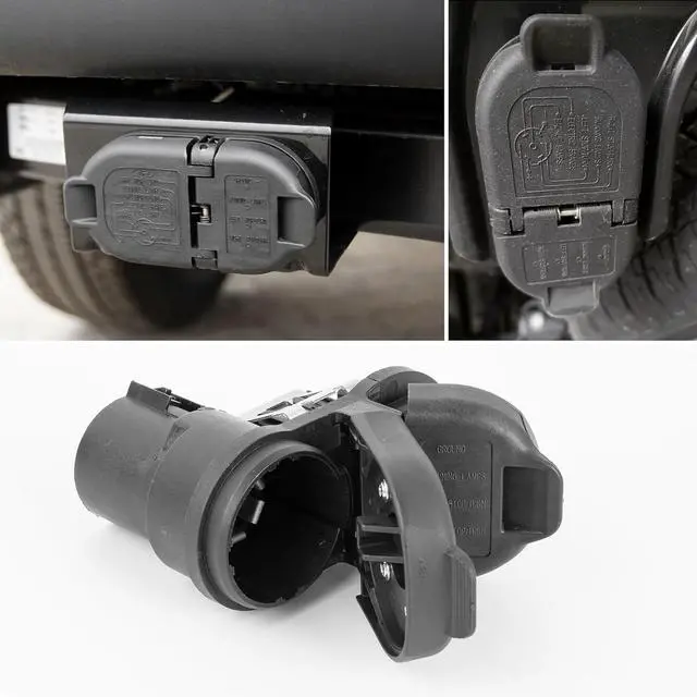 Alt view image 6 of 7 - Towing Solutions Vehicle Wiring Kit, 7-Pin Towing Connector, Compatible with Ford, GM, and Chevrolet Trucks