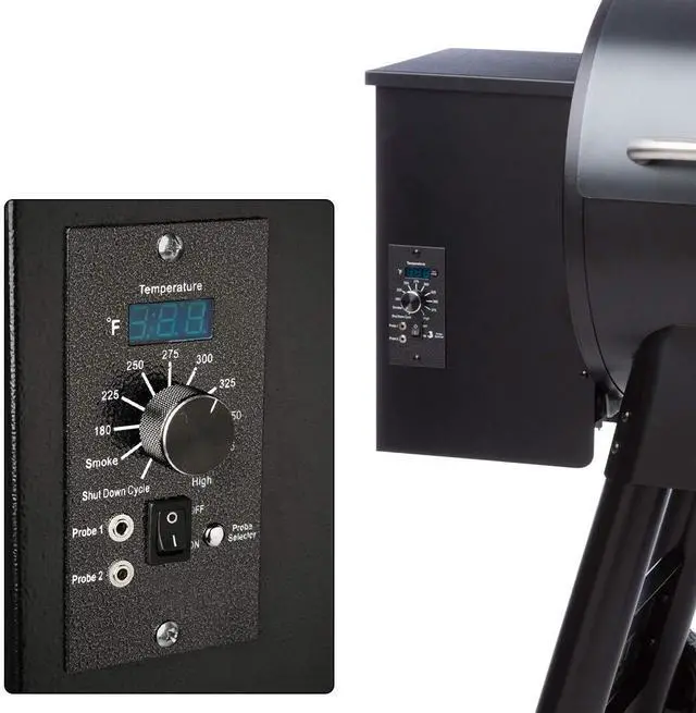 Alt view image 4 of 6 - Digital Pro Controller for Traeger Grill Control Panel Replacement, Complete with Meat Probe and Thermostat Board Sensor