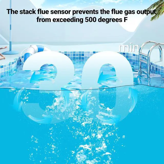 Alt view image 6 of 7 - 42002-0024S Pentair Sta-Rite MasterTemp Max-E-Therm Pool and Spa Heater Electrical System Chimney Sensor Replacement for SR200, SR333, and SR400 Models