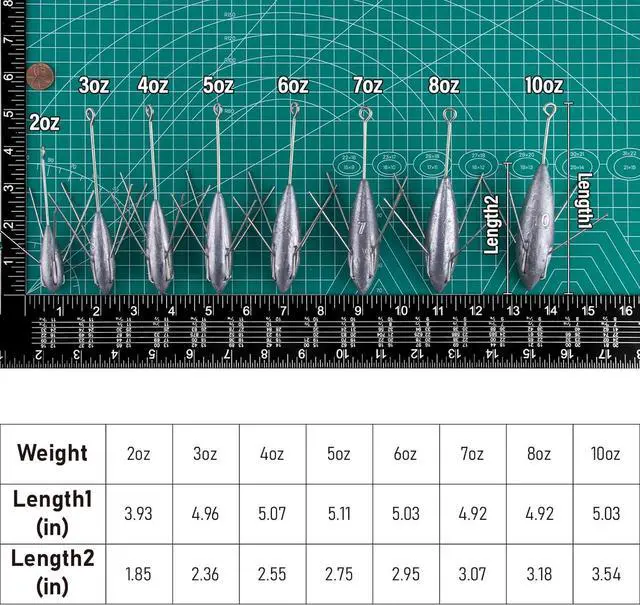 Alt view image 2 of 7 - 5 Cans of Sputnik Sinker Spiders, 2 oz10 oz, Surf Fishing, Lead Weights, Pyramid, Saltwater, Beach Casting, Ocean Fishing