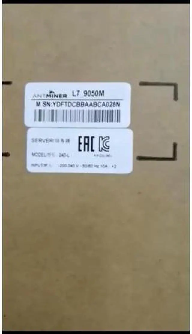 Alt view image 3 of 4 - New Antminer L7 9050Mh/s in Stock Mining Scrypt algorithm LTC Miner Machine LTC Hashrate King Doge Miner