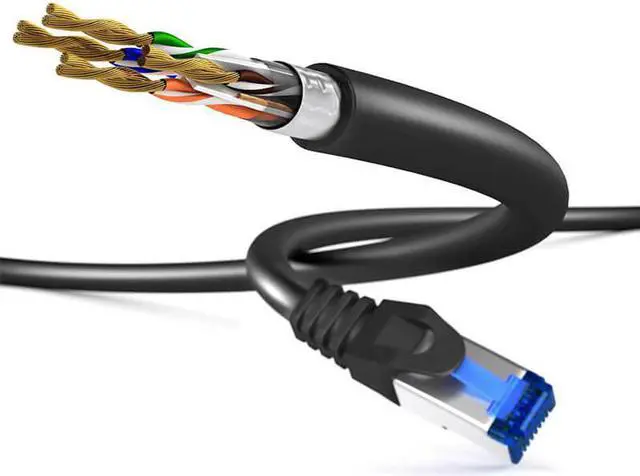 Alt view image 3 of 5 - Griot CAT8 S/FTP Patch Cord 26AWG Copper 6 ft.