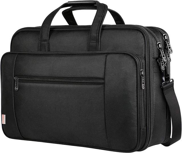 LONMEN 17.3 Inch Laptop Shoulder Bag,Computer Sleeve Carrying Case for 17.3