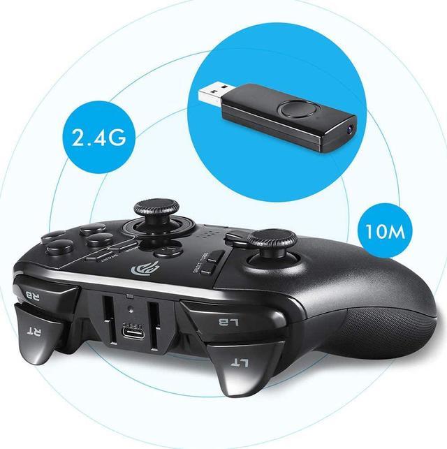 PC Controller Wireless, PS3 Controller PC Gamepad with Dual Vibration, 2.4G  Wireless Gaming Controller for PC Windows 11 10 8 7, PS3, Android Smart