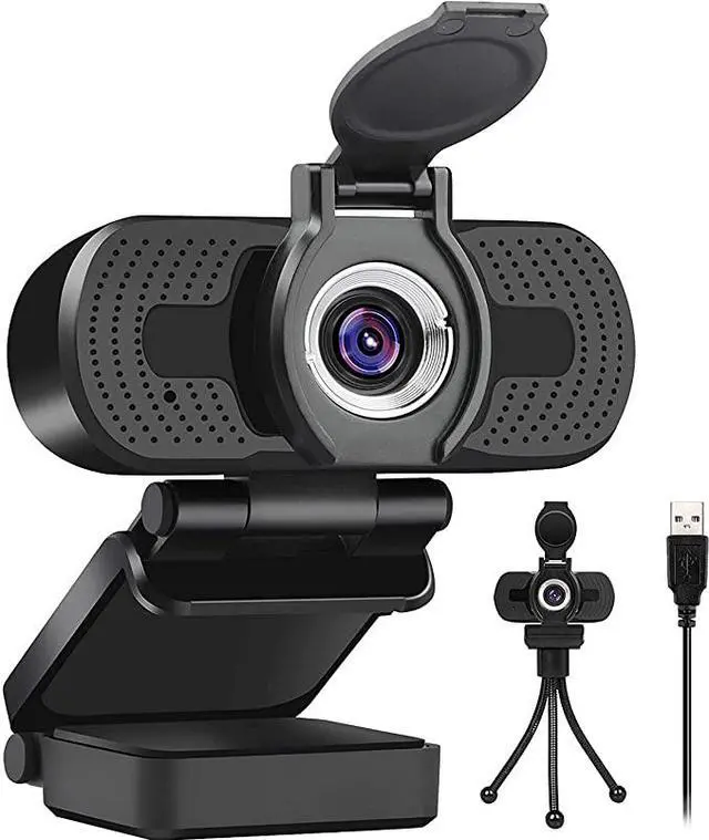 Main image of 1080P Webcam for PC, Full HD Computer Camera with Privacy Cover ,Web Camera with Tripod,USB Web Cam with Microphone, Streaming Camera for Skype, Zoom,Teleconference