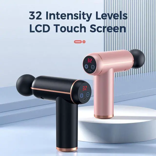 Main image of Massage Gun Portable Percussion Pistol Massager For Body Neck Deep Tissue Muscle Relaxation Gout Pain Relief Fitness