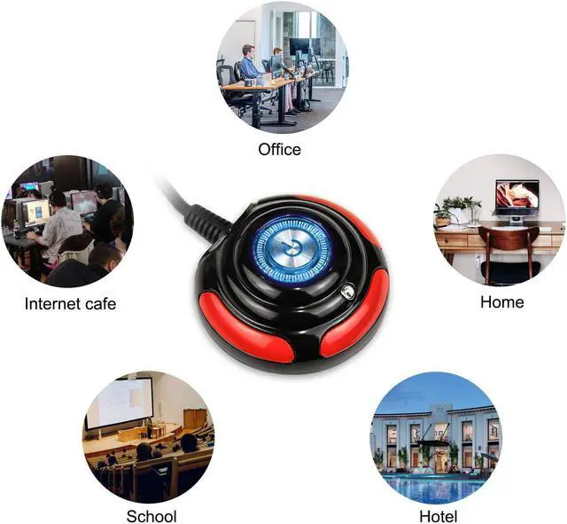 Alt view image 5 of 7 - Segotep On/Off Reset HDD Button 5.3FT Extension Cables for Desktop PC Computer Case Power Supply with Blue LED Lights Red