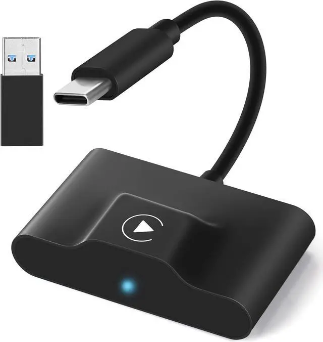 Main image of Wireless Carplay Adapter 2024 Upgrade Apple Carplay Wireless Adaptor Convert Wired Car Play to Wireless, Plug & Play, Fast Auto Connect, Compatible with iPhone iOS 10+ & Factory-Wired CarPlay Car