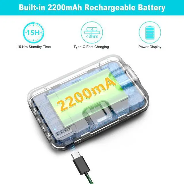 Alt view image 2 of 6 - Selfie Light, 60 LED 2200mAh Rechargeable Clip Fill Video Light, 7 Light Modes, 10-Level Brightness, CRI 97+, Clip on Light for Phone/Tablet/Laptop, Zoom Call Vlog Makeup TikTok Video Light