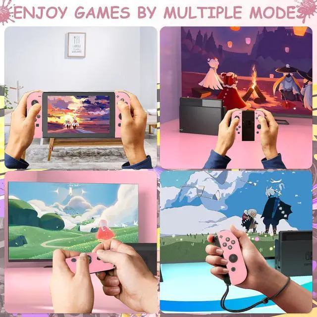 Alt view image 2 of 7 - Controller for Nintendo Switch, Replacement Wireless Switch/Lite/OLED Controllers Support Sports Dual Vibration/Wake-up/Motion Control