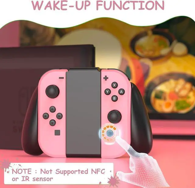 Alt view image 7 of 7 - Controller for Nintendo Switch, Replacement Wireless Switch/Lite/OLED Controllers Support Sports Dual Vibration/Wake-up/Motion Control