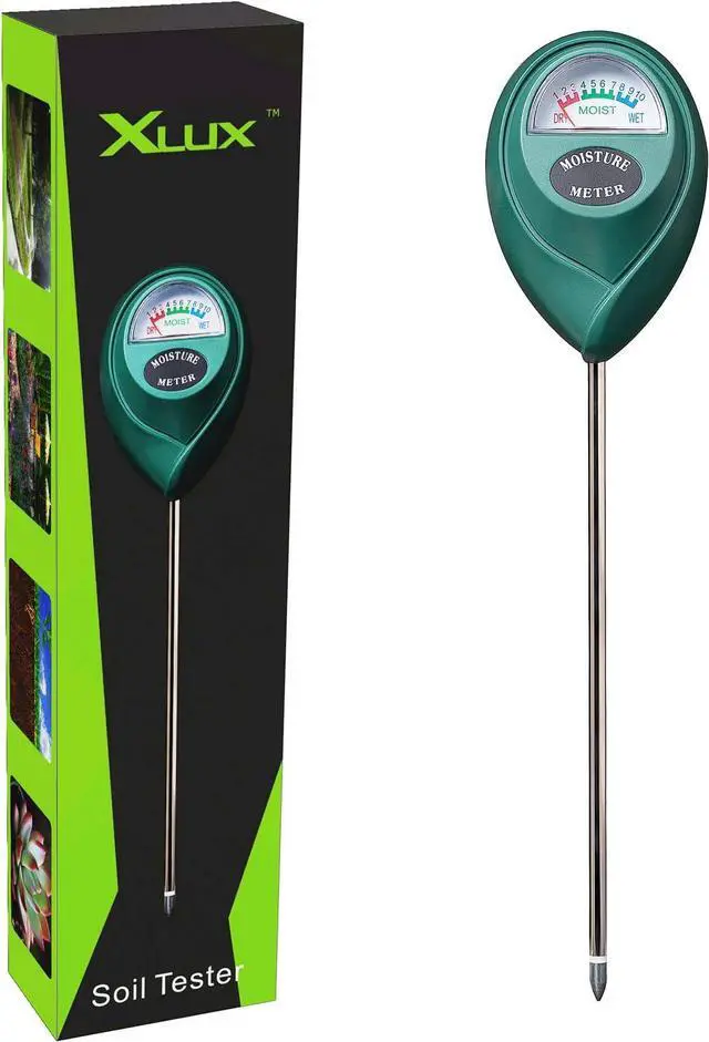 Main image of Soil Moisture Meter Sensor,Plant Water Monitor,Hygrometer for Gardening, Farming, No Batteries Required