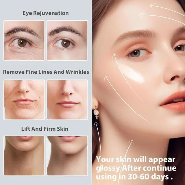 Alt view image 7 of 7 - 3-IN-1 Anti rinkles Facial Massager for Face and Neck, Face  culpting Tool with 7 Color, Skin ejuenation Beauy Device, At-home Face Tool for Skin Care