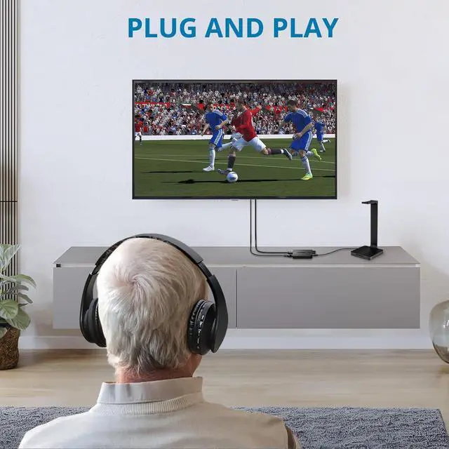 Alt view image 5 of 7 - 192kHz DAC Optical to 3.5mm Converter with Volume Control, Digital to Analog Audio Converter, Optical Cable to Aux Adapter Built-in Amplifier Chip Suitable for HDTVs, DVD, Set-top Boxes