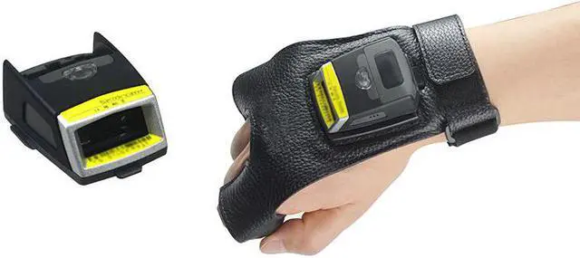 Main image of IOS android widnows 10 system wearable blue-tooth scanner IP65 waterproof 2D scanner rugged barcode scanner