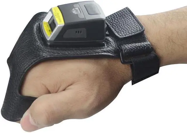 Alt view image 3 of 7 - IOS android widnows 10 system wearable blue-tooth scanner IP65 waterproof 2D scanner rugged barcode scanner