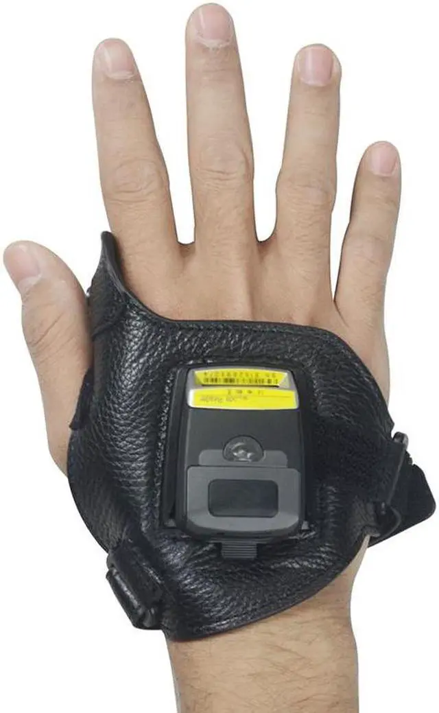 Alt view image 4 of 7 - IOS android widnows 10 system wearable blue-tooth scanner IP65 waterproof 2D scanner rugged barcode scanner