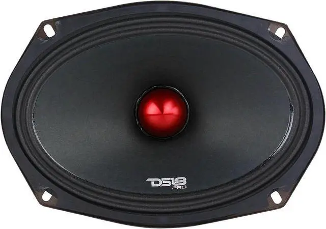Alt view image 2 of 5 - DS18 6x9" Midrange Loudspeaker 400 Watts Max 200 Watts RMS Car Audio PRO-X694BM