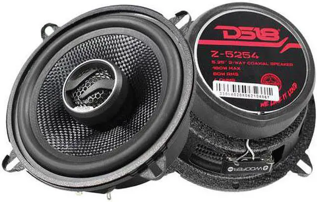 Main image of DS18 Elite 5.25" 2 Way Coaxial Speakers 180 Watts 4 Ohm ZXI Series ZXI-5254 Pair