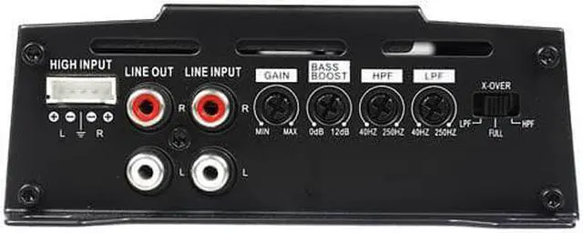 Alt view image 10 of 10 - DS18 CANDY-X2B 800 Watt 2 Channel Amplifier Car Stereo Audio Mini Compact Amp