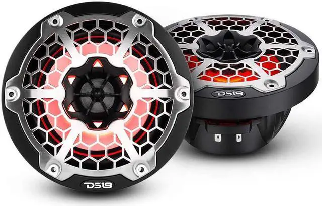 Alt view image 2 of 7 - DS18 NEW EDITION HYDRO 6.5 BLACK - 2 WAY MARINE SPEAKERS