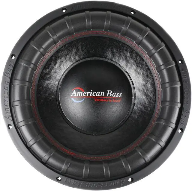 Alt view image 2 of 8 - American Bass 1200 W RMS Power 15" (DVC 4-ohm) Subwoofer Elite 1544 Series