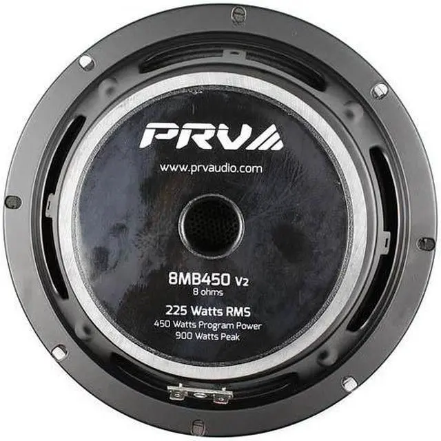 Alt view image 5 of 12 - PRV Audio 8MB450V2 8" Midbass Loudspeaker